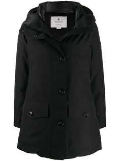 Woolrich пуховик с капюшоном