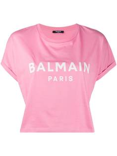 Balmain graphic print T-shirt