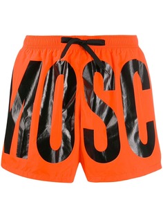 Moschino logo printed swim shorts