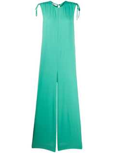 Incotex wide-leg flared jumpsuit