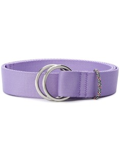 GANNI double ring buckle belt