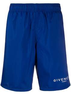 Givenchy logo print swim shorts