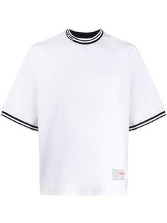 Gcds Basket logo-embroidery T-shirt