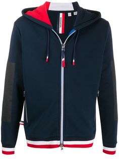 Rossignol colour-block zip-up hoodie