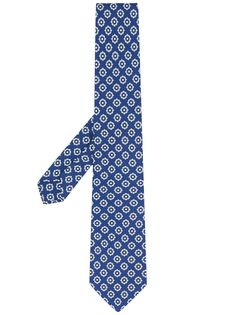 Borrelli floral pattern silk tie