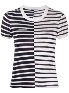 Alexander Wang stripe print T-shirt