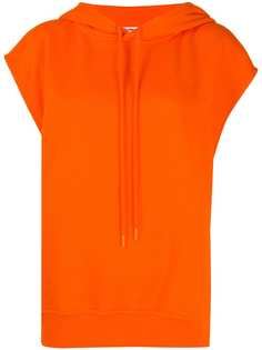 Courrèges cotton short sleeve hoodie
