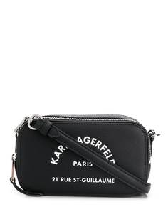 Karl Lagerfeld сумка через плечо Address с логотипом