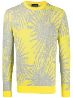 Roberto Collina graphic intarsia knit sweater