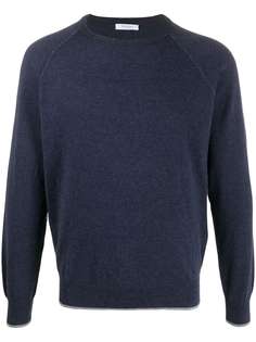 Boglioli contrast trim sweater