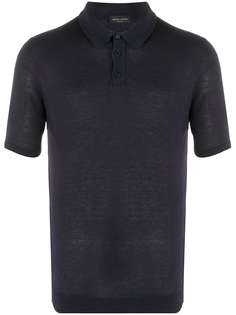 Roberto Collina knitted polo shirt