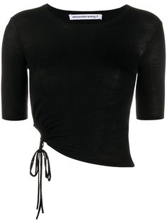 T By Alexander Wang ribbed crop top
