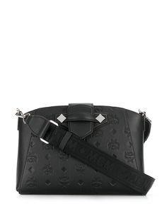 MCM monogrammed small crossbody bag