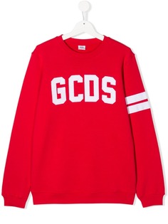 Gcds TEEN logo patch sweater