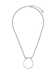 Saint Laurent ring pendant necklace