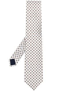 Corneliani floral pattern pointed tie