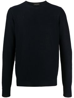 Roberto Collina textured crew neck jumper