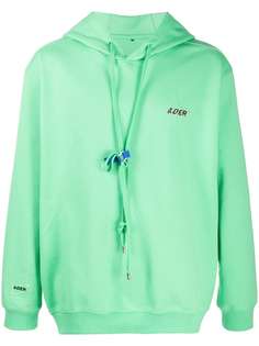 Ader Error oversized logo hoodie