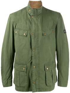 Barbour куртка в стиле милитари с карманами