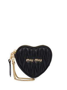 Miu Miu стеганый кошелек для монет