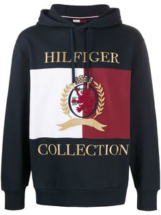 Hilfiger Collection худи с вышитым логотипом