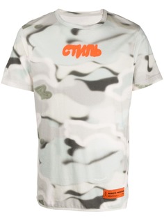 Heron Preston футболка с круглым вырезом и логотипом