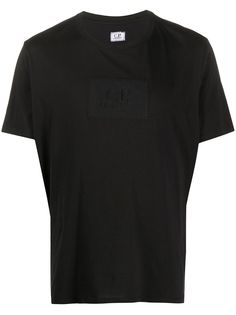 C.P. Company футболка с вышитым логотипом