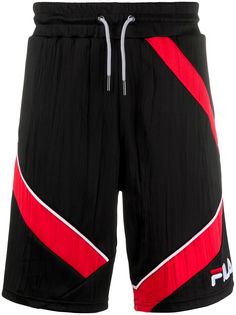 Fila спортивные шорты с контрастными полосками