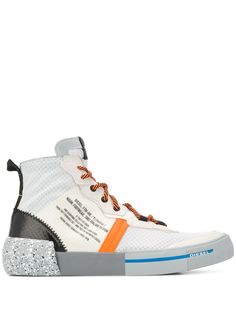 Diesel высокие кеды Dictionary Logo