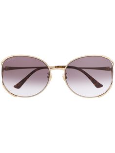 Gucci Eyewear солнцезащитные очки в круглой оправе