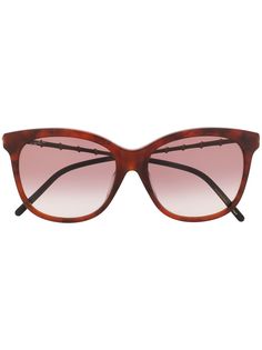 Gucci Eyewear солнцезащитные очки в квадратной оправе