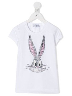 Monnalisa футболка Bugs Bunny с кристаллами