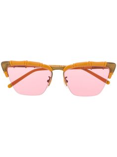 Gucci Eyewear солнцезащитные очки в оправе кошачий глаз