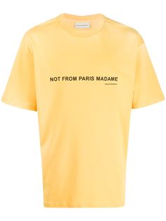 Drôle De Monsieur футболка с графичным принтом