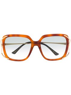 Gucci Eyewear солнцезащитные очки в квадратной оправе