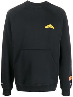 Heron Preston толстовка с карманом и логотипом