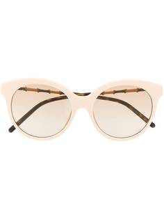 Gucci Eyewear солнцезащитные очки в круглой оправе