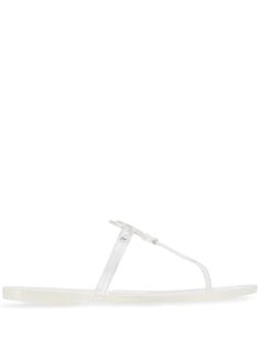 Tory Burch шлепанцы с металлическим логотипом