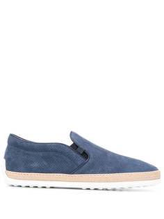 Tods лоферы с эластичными вставками Tod`S
