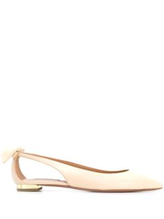 Aquazzura балетки с заостренным носком