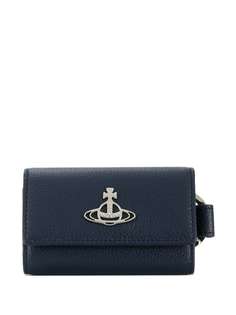 Vivienne Westwood фактурный футляр для ключей с металлическим логотипом