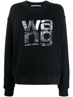 Alexander Wang толстовка с логотипом