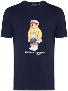 Polo Ralph Lauren футболка с принтом Teddy