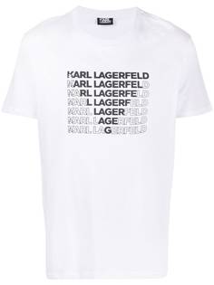Karl Lagerfeld футболка с логотипом