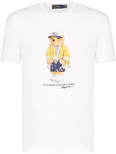 Polo Ralph Lauren футболка с принтом Teddy