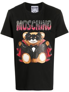 Moschino футболка Bat Teddy Bear