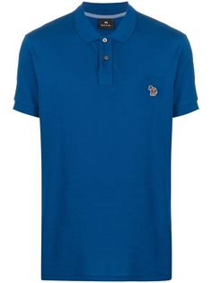 PS Paul Smith рубашка-поло с вышитым логотипом