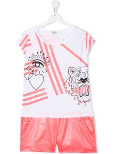 Kenzo Kids комбинезон с логотипом