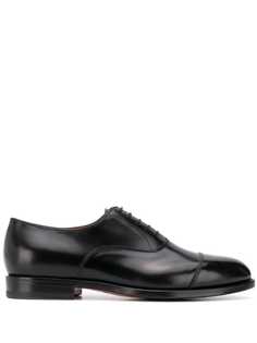 Santoni туфли на шнуровке