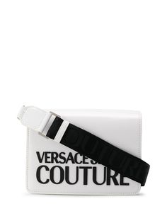 Versace Jeans Couture сумка на плечо с откидным клапаном и логотипом